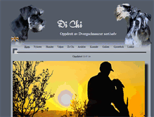 Tablet Screenshot of dichi-dvergschnauzer.com